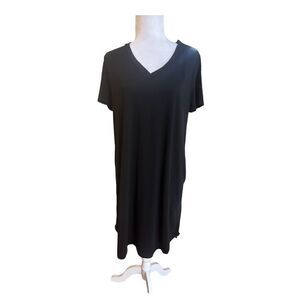 NWT Shiela Rose Nadine West, Long Black shirt/cover up, Size L